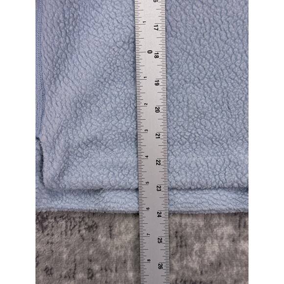STIO Sweatshirt XS Womens Rawlins Light Blue Shearling Fleece 1/2 Zip Pullover - Picture 6 of 9